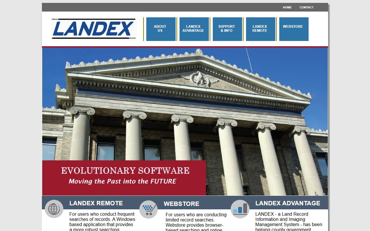 LANDEX online system for Levittown and Bucks County property records
