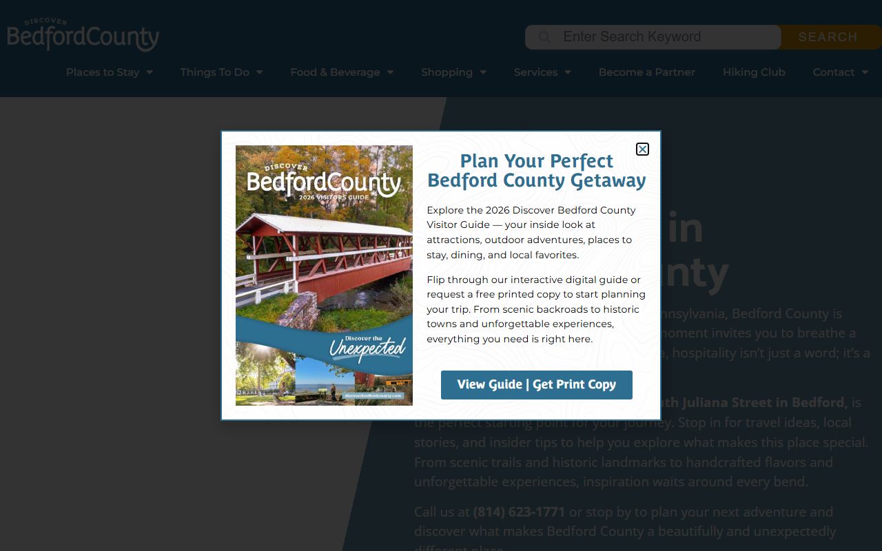 Bedford County assessor and property records online portal
