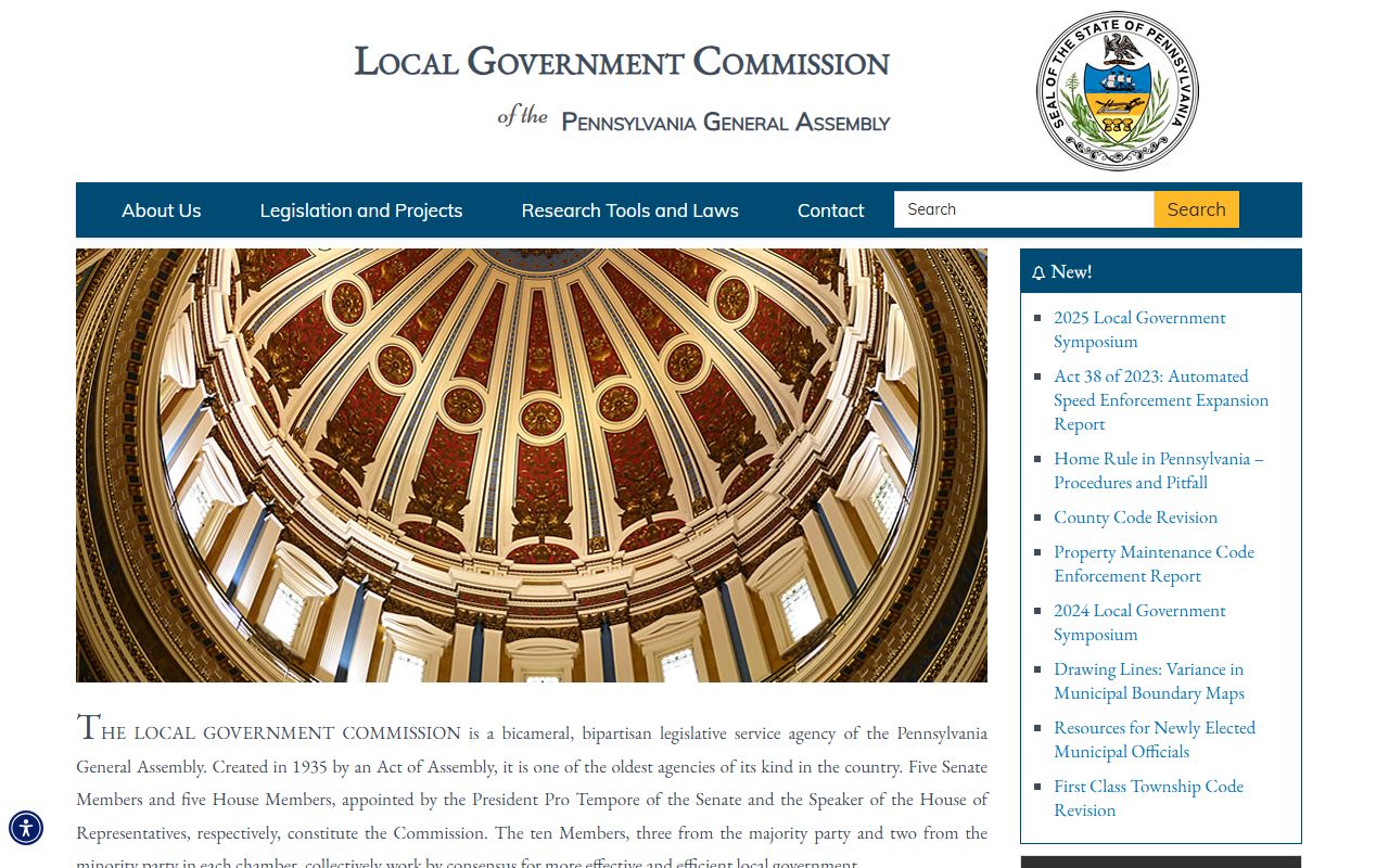 Pennsylvania Local Government Commission property assessment resources